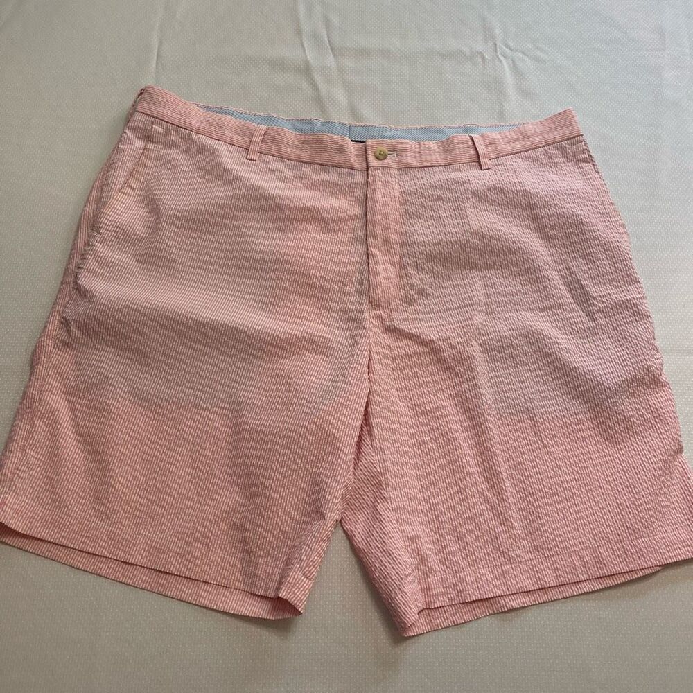 Peter Millar Featherweight Pink White Shorts Size 40